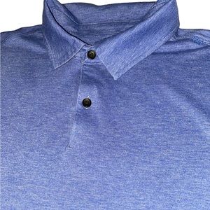 Lululemon Mens M Blue Polo